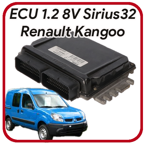 Centralina motore Renault Kangoo 1.2 8v Siemens Sirius 32n